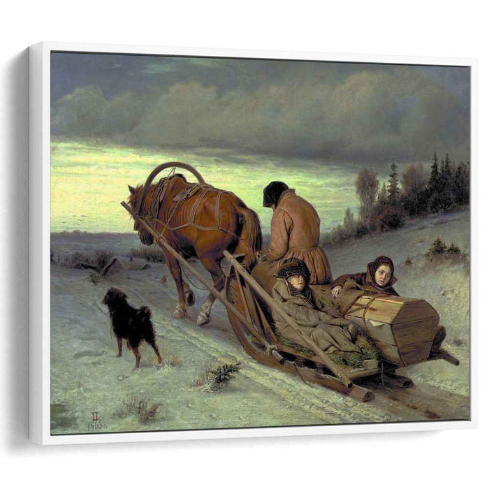 Last Journey (1865) by Vasily Perov