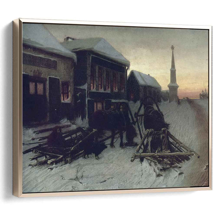 Last Tavern at Town Gate (1868) by Vasily Perov