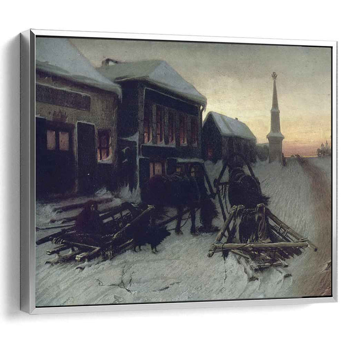 Last Tavern at Town Gate (1868) by Vasily Perov