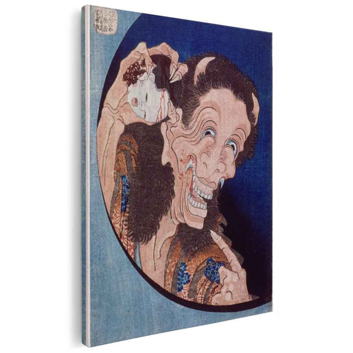 Laughing demon (1831) by Katsushika Hokusai