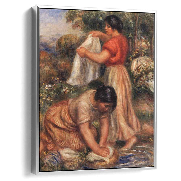 Laundresses (1912) by Pierre-Auguste Renoir