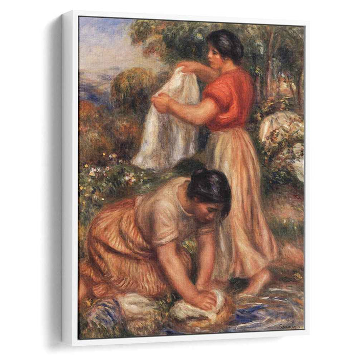 Laundresses (1912) by Pierre-Auguste Renoir