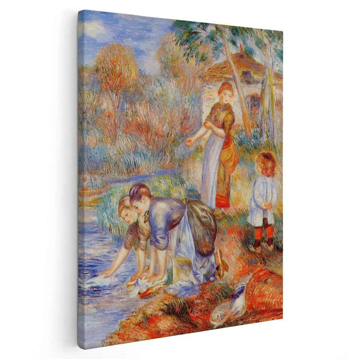 Laundresses (1888) by Pierre-Auguste Renoir
