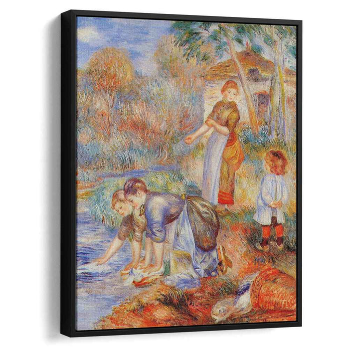 Laundresses (1888) by Pierre-Auguste Renoir