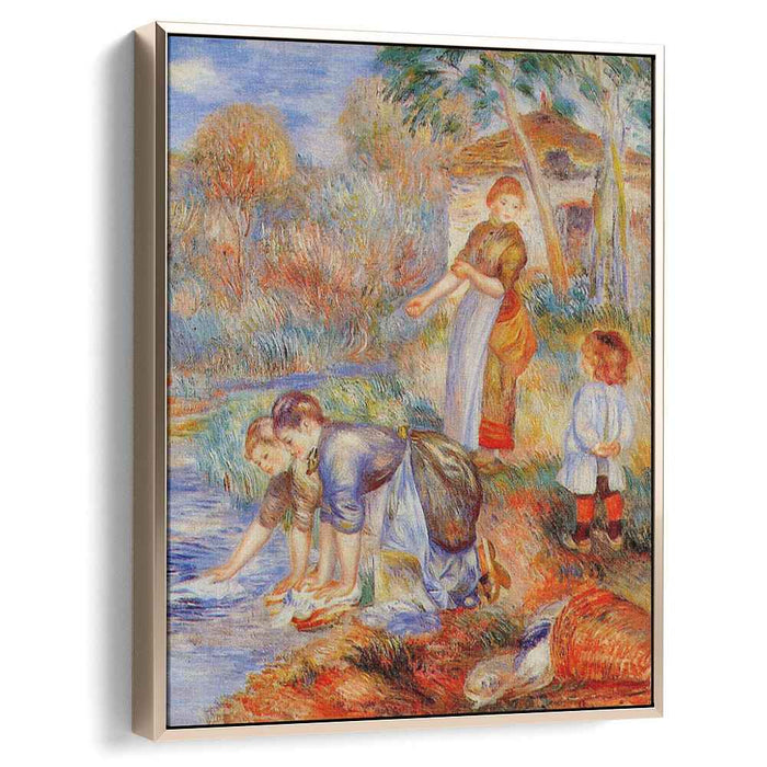 Laundresses (1888) by Pierre-Auguste Renoir