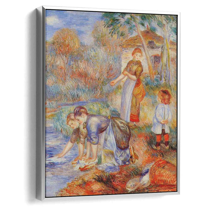 Laundresses (1888) by Pierre-Auguste Renoir