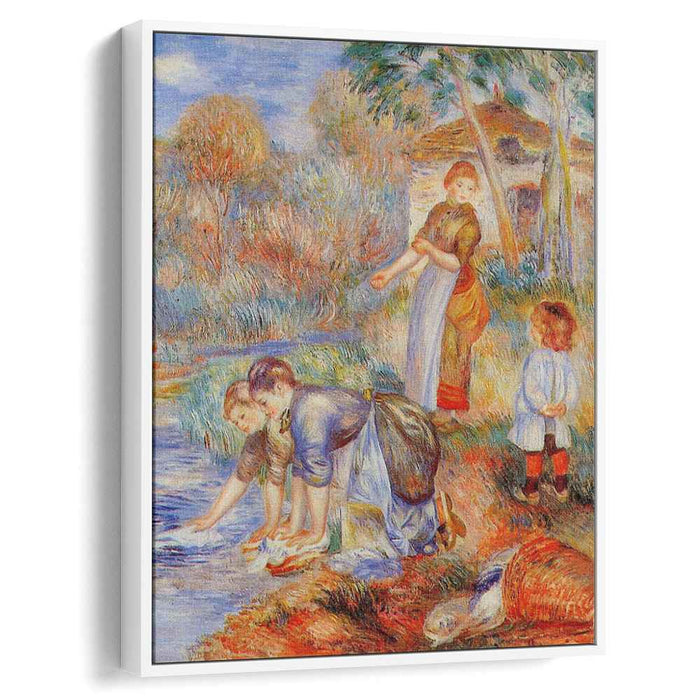 Laundresses (1888) by Pierre-Auguste Renoir