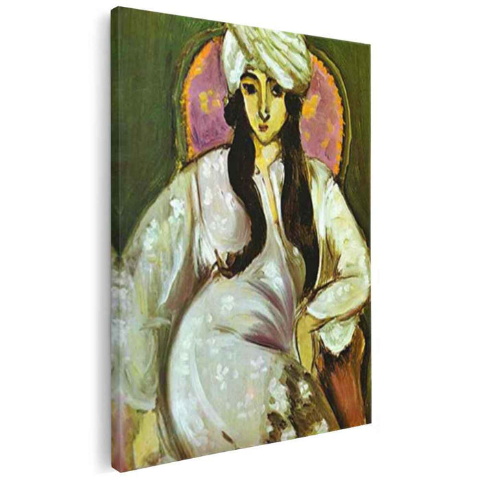 Laurette in a White Turban (1917) by Henri Matisse