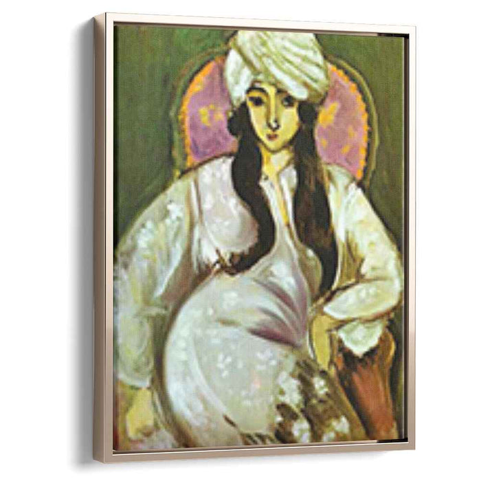 Laurette in a White Turban (1917) by Henri Matisse
