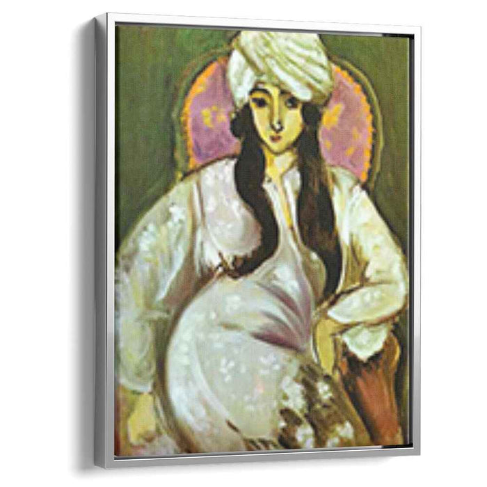 Laurette in a White Turban (1917) by Henri Matisse
