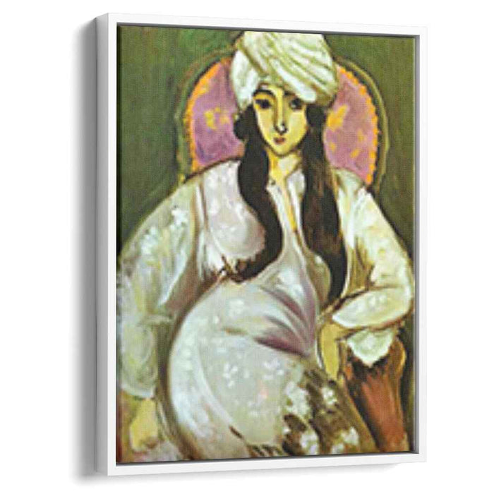 Laurette in a White Turban (1917) by Henri Matisse