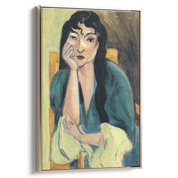 Laurette in Green (1917) by Henri Matisse