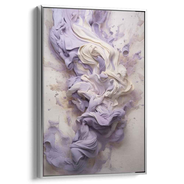 Ethereal Essence Dance: Abstract Fluid Art Canvas Print