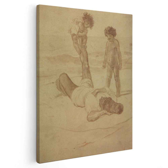 Lazzaroni and Children (1852) by Karl Bryullov