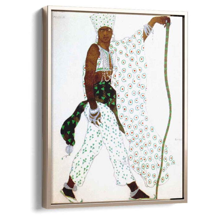 Le dieu bleu a pilgrim (1912) by Leon Bakst