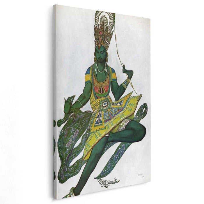 Le dieu bleu Nijinsky in title role (1911) by Leon Bakst