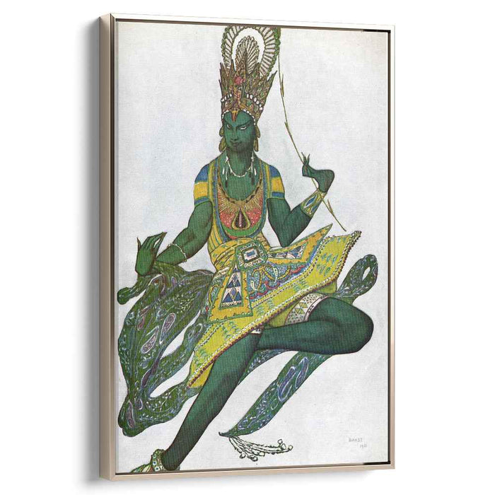 Le dieu bleu Nijinsky in title role (1911) by Leon Bakst