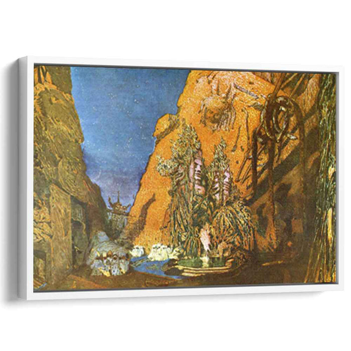 Le dieu bleu - set design (1912) by Leon Bakst