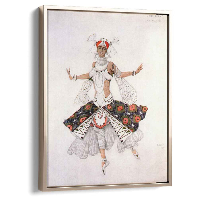 Le dieu bleu the bride (1912) by Leon Bakst