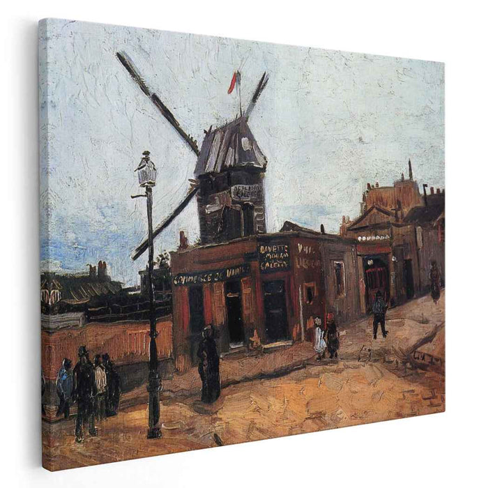 Le Moulin de la Galette (1886) by Vincent van Gogh