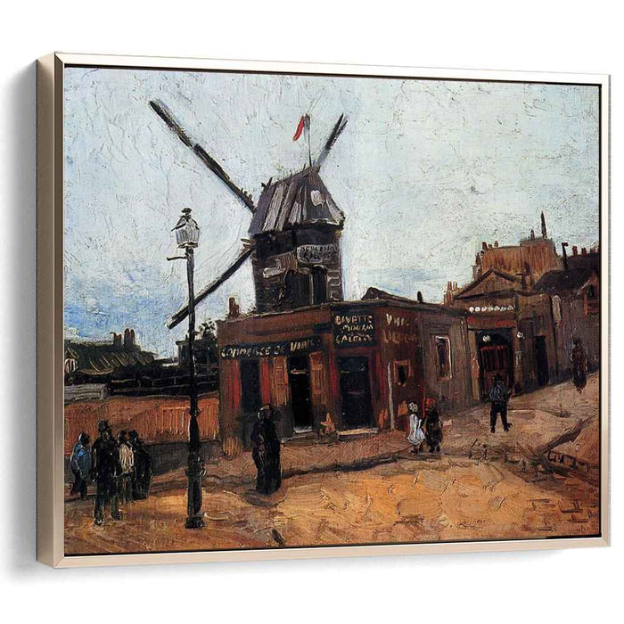 Le Moulin de la Galette (1886) by Vincent van Gogh