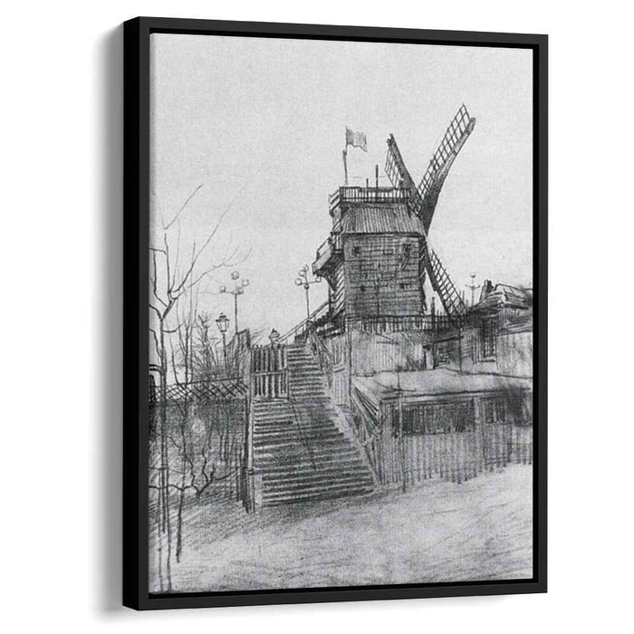 Le Moulin de la Galette (1886) by Vincent van Gogh