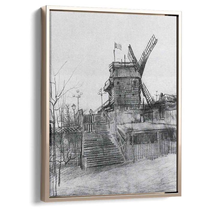 Le Moulin de la Galette (1886) by Vincent van Gogh