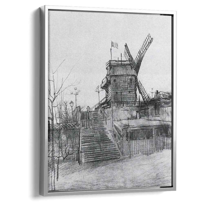 Le Moulin de la Galette (1886) by Vincent van Gogh