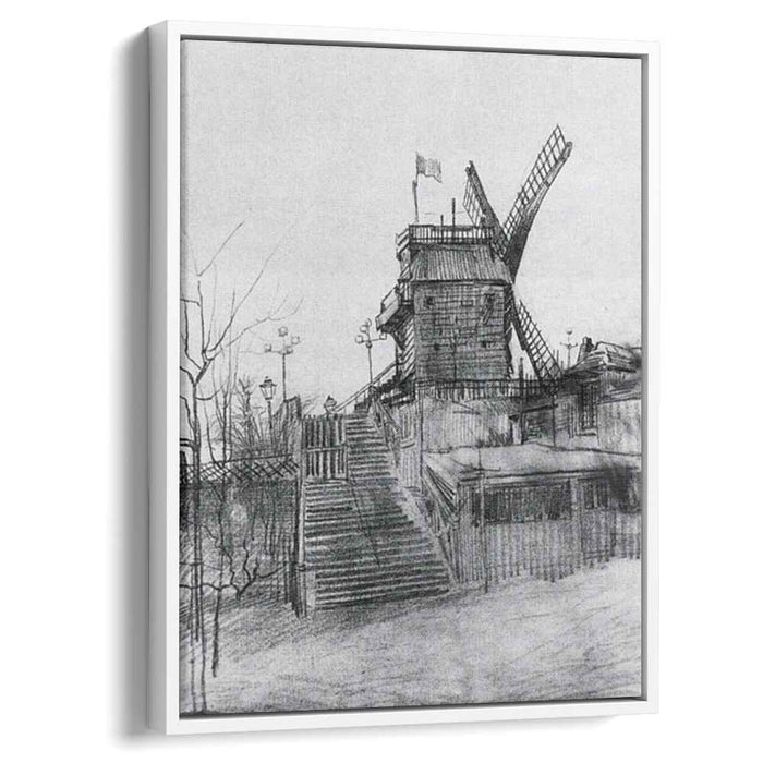 Le Moulin de la Galette (1886) by Vincent van Gogh