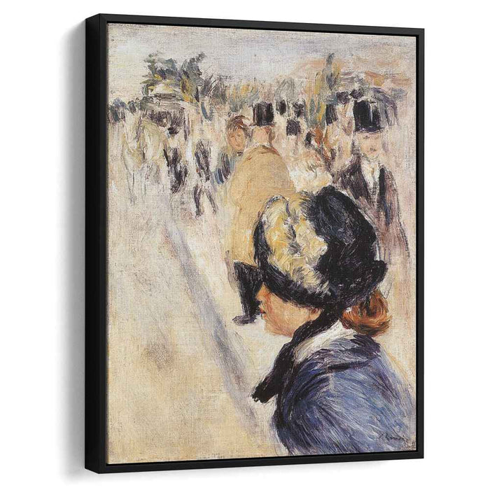 Le Place Clichy (1880) by Pierre-Auguste Renoir