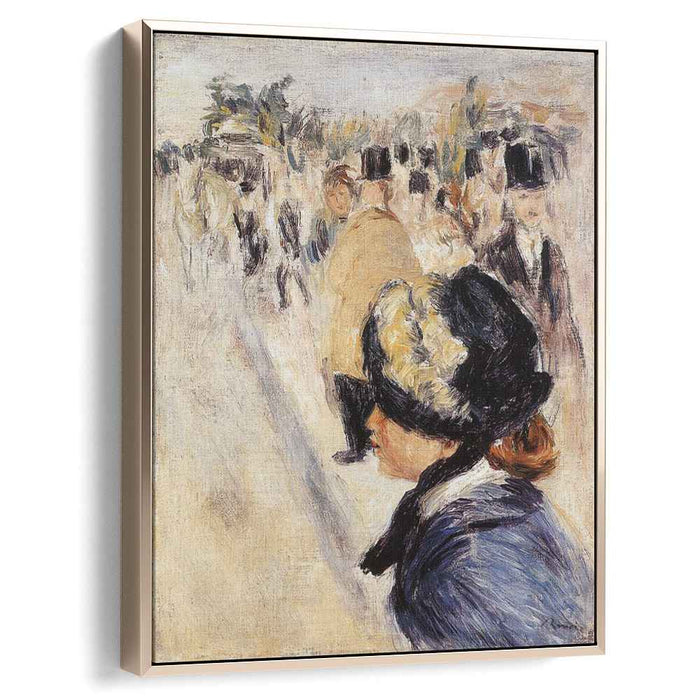 Le Place Clichy (1880) by Pierre-Auguste Renoir