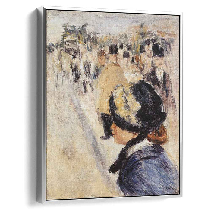 Le Place Clichy (1880) by Pierre-Auguste Renoir