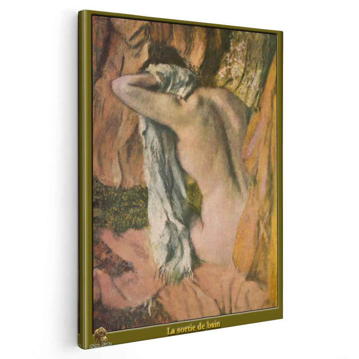 Leaving the Bath (1885) by Edgar Degas
