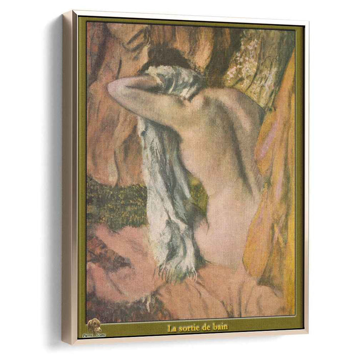 Leaving the Bath (1885) by Edgar Degas