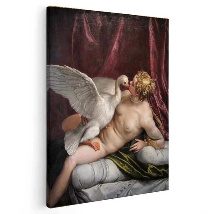 Leda and the Swan in the Palace of Fesch Ajaccio (1585) by Paolo Veronese