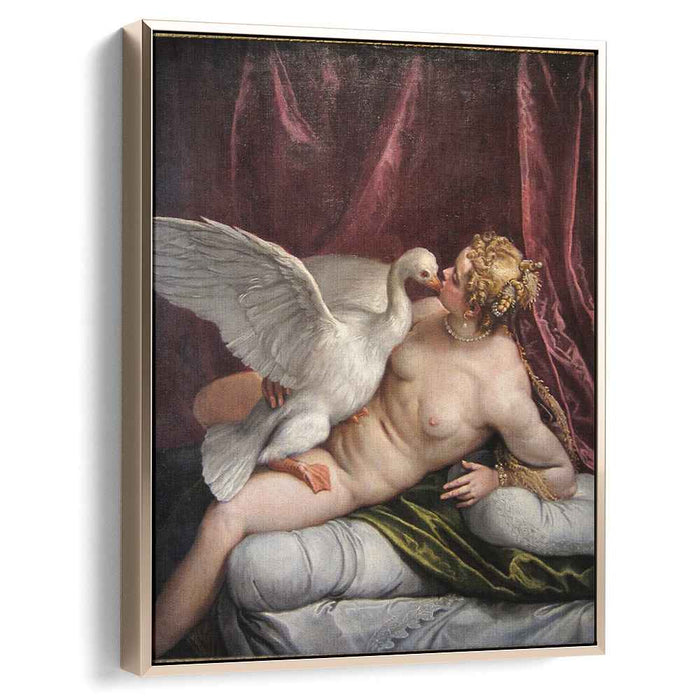 Leda and the Swan in the Palace of Fesch Ajaccio (1585) by Paolo Veronese