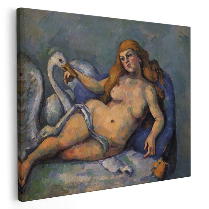 Leda and the Swan (1882) by Paul Cezanne