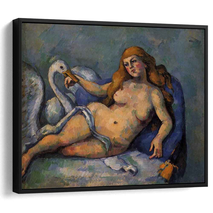 Leda and the Swan (1882) by Paul Cezanne