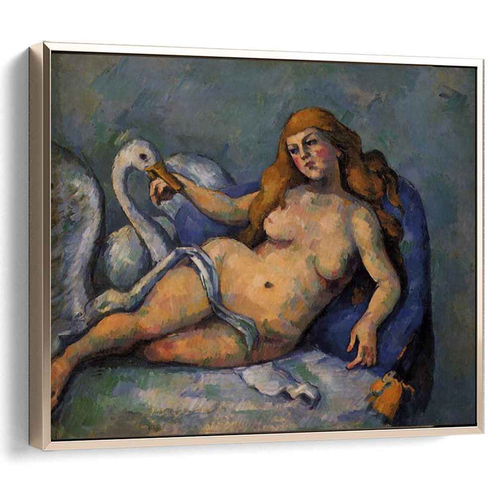 Leda and the Swan (1882) by Paul Cezanne
