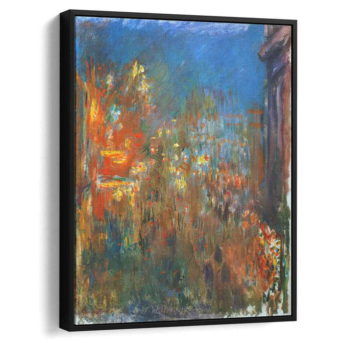 Leicester Square at Night (1901) by Claude Monet