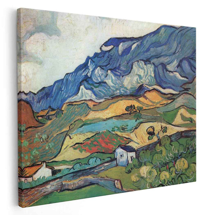 Les Alpilles, Mountain Landscape near South-Reme by Vincent van Gogh