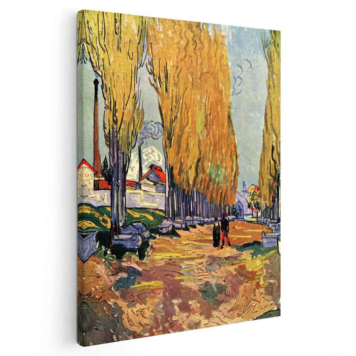 Les Alyscamps (1888) by Vincent van Gogh