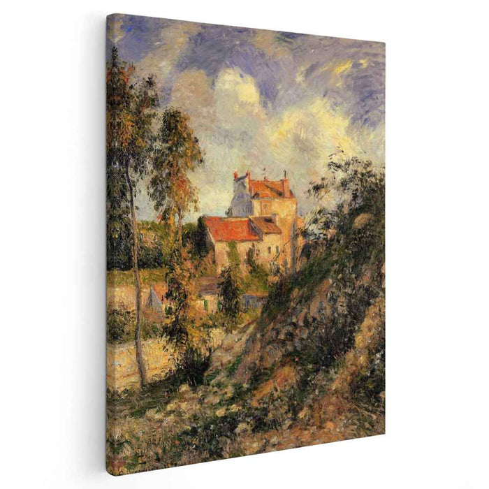 Les mathurins, Pontoise by Camille Pissarro
