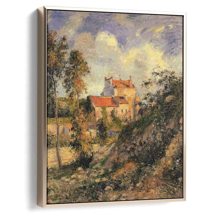 Les mathurins, Pontoise by Camille Pissarro