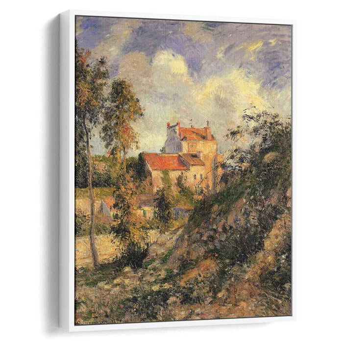 Les mathurins, Pontoise by Camille Pissarro