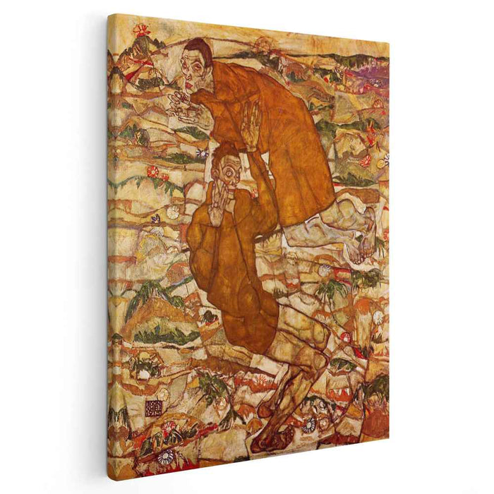 Levitation (1915) by Egon Schiele