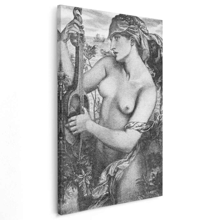 Ligeia Siren (1873) by Dante Gabriel Rossetti