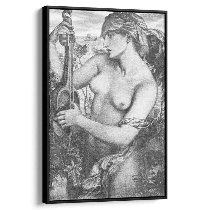 Ligeia Siren (1873) by Dante Gabriel Rossetti