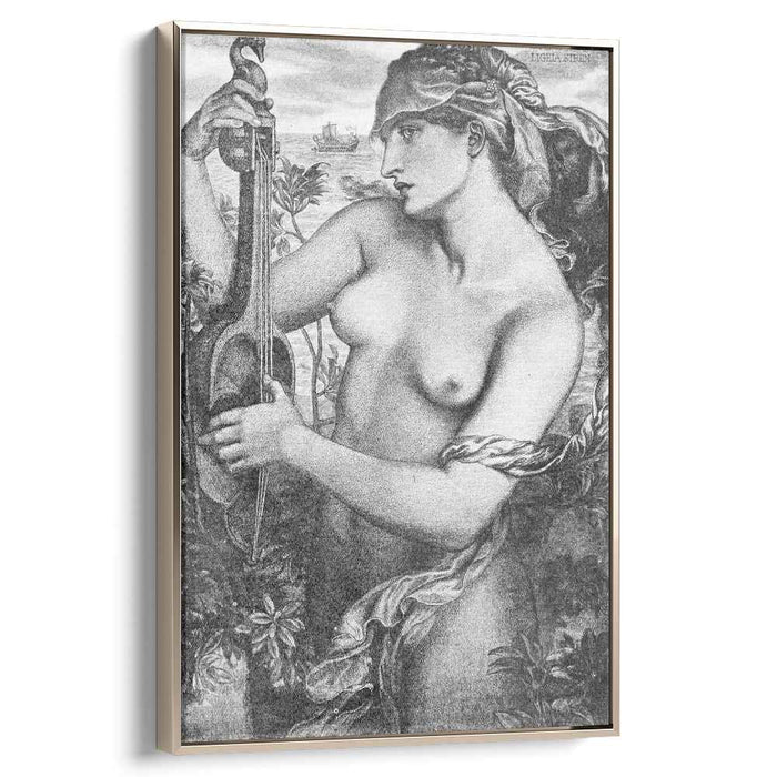 Ligeia Siren (1873) by Dante Gabriel Rossetti