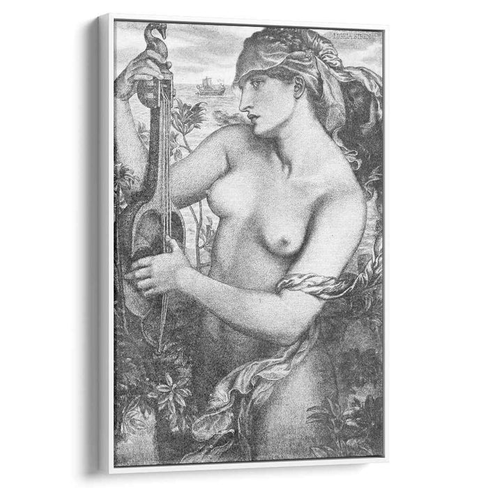Ligeia Siren (1873) by Dante Gabriel Rossetti